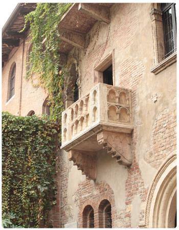 Altra immagine del "Balcone di Giulietta"