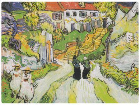 Via del Villaggio ad Auvers - Van Gogh - 1890