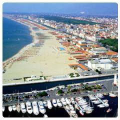 Veduta di Viareggio